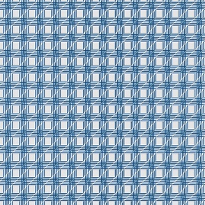 Navy Gray Gingham