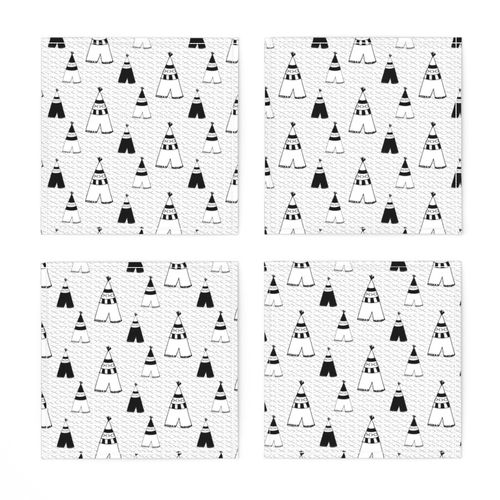 teepee bw SMALL PRINT - elvelyckan