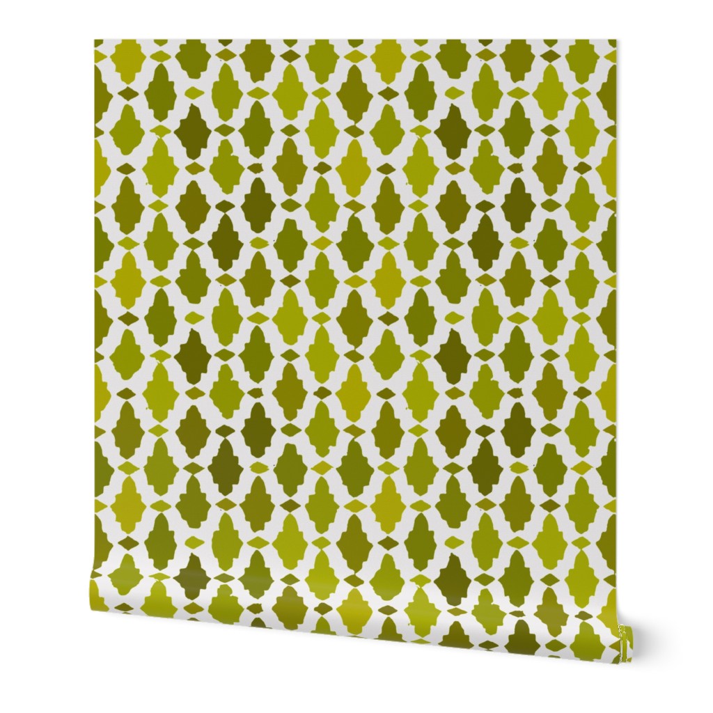 moroccan mosaic - chartreuse