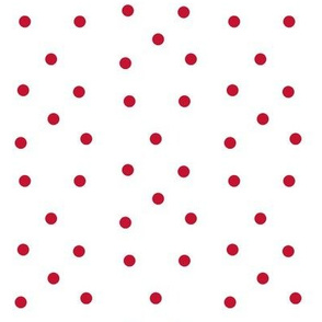 Polka Dots- red/white