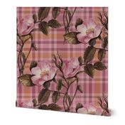 Charlotte Bronte's Wild Roses Plaid ~ Wee