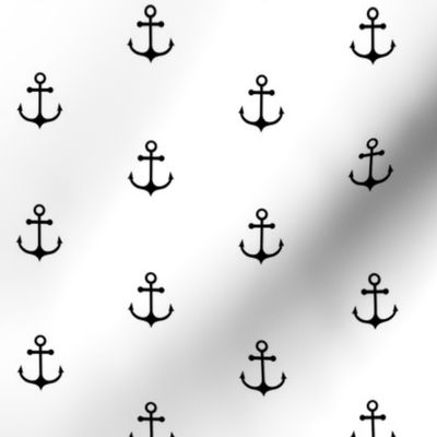 Anchor - Black and White
