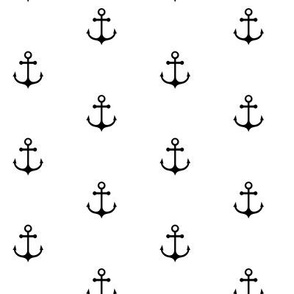 Anchor - Black and White