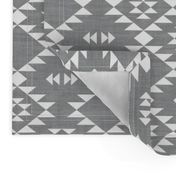 Navajo - Texture Gray White