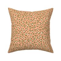 Leopard - Coral Gold