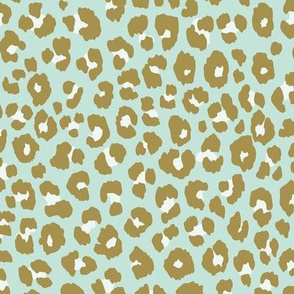 Leopard - Mint Gold