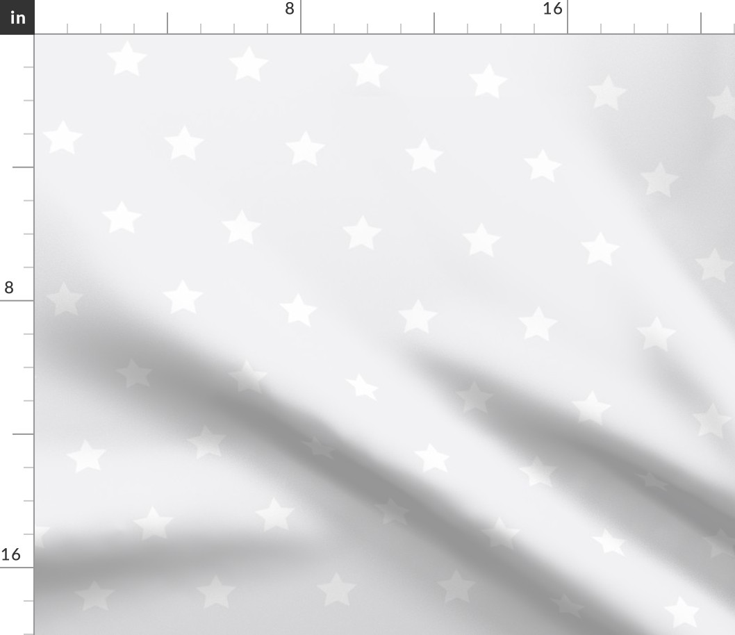 Light grey and white star