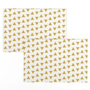 flying triangles // gold