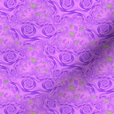 Fractal Roses, Purple