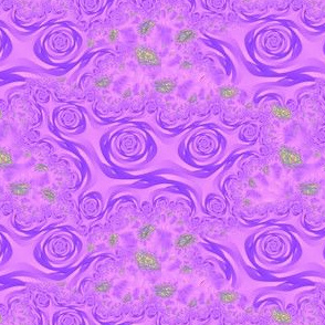 Fractal Roses, Purple