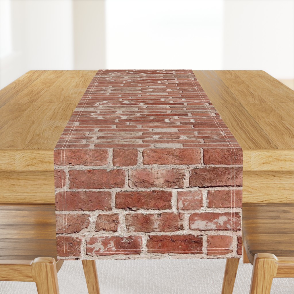 Antique Brick Fabric and Wallpaper