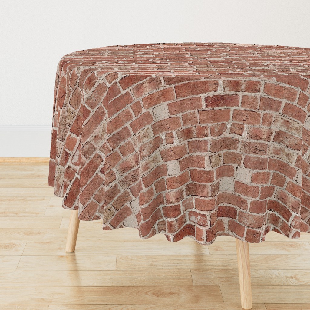 Antique Brick Fabric and Wallpaper