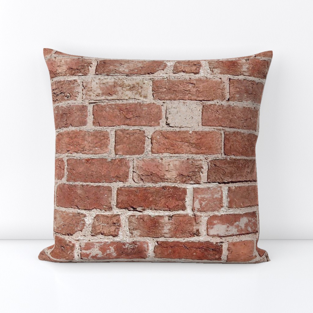 Antique Brick Fabric and Wallpaper