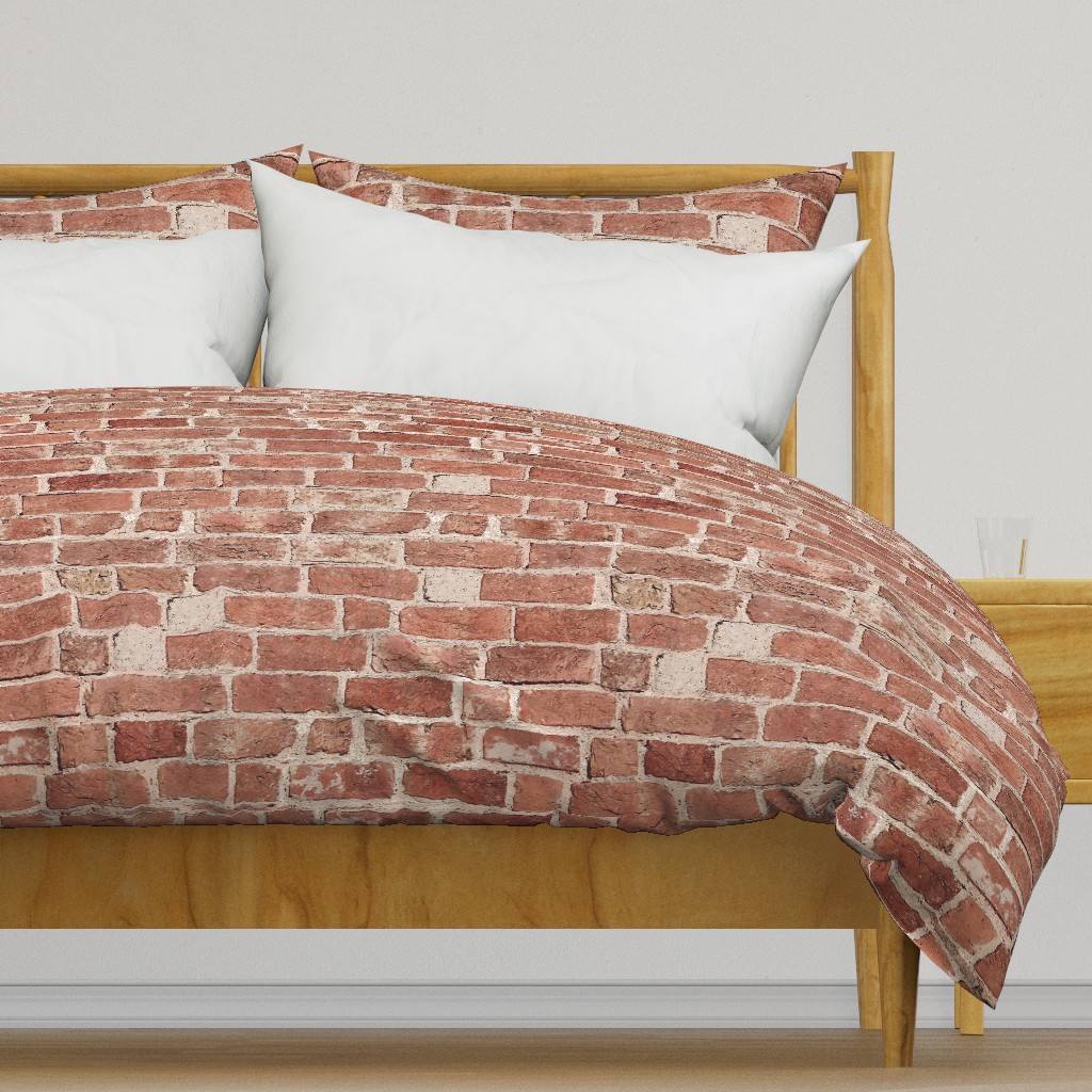 Antique Brick Fabric and Wallpaper