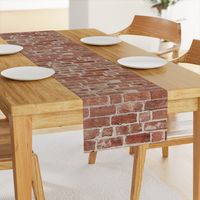 Antique Brick Fabric and Wallpaper