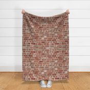Antique Brick Fabric and Wallpaper