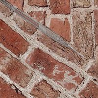 Antique Brick Fabric and Wallpaper