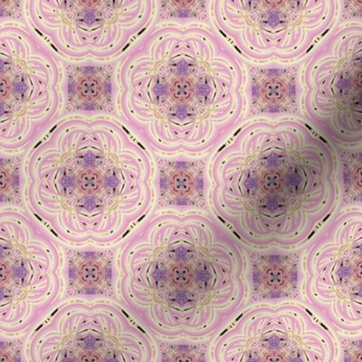 Woven Fractal Knot, Orchid