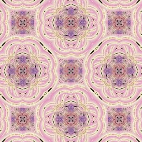 Woven Fractal Knot, Orchid