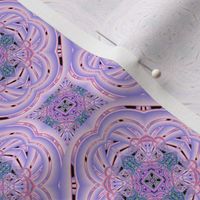 Woven Fractal Knot, Lavender