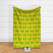 triknot leafy green gold