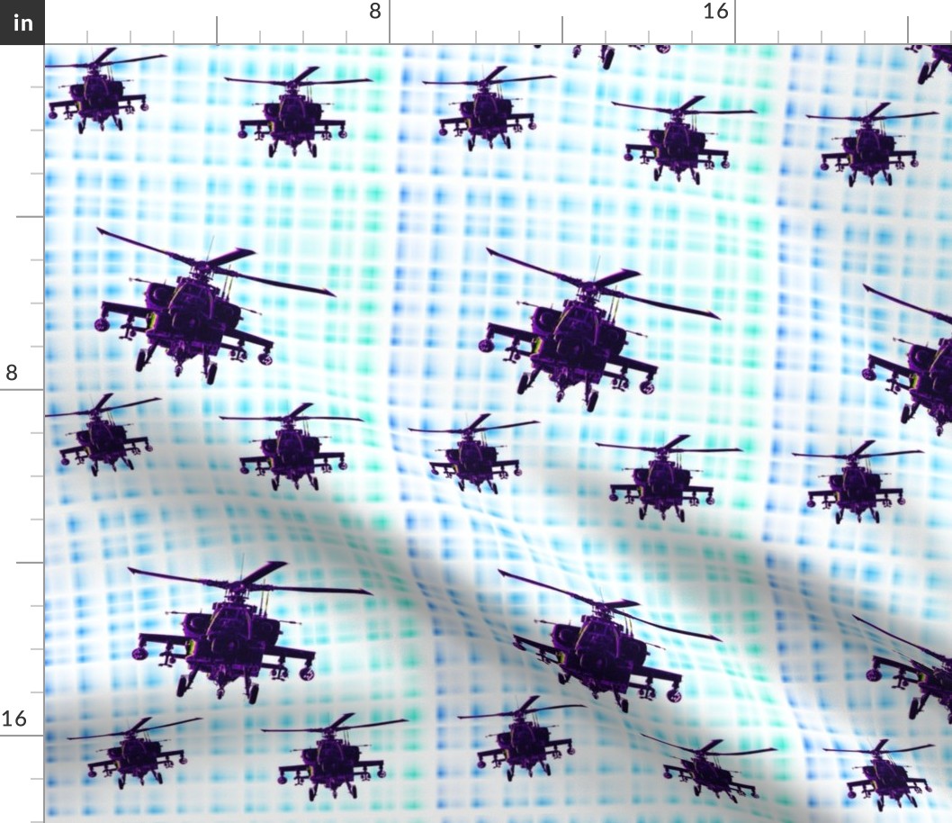 Helicopter fabric