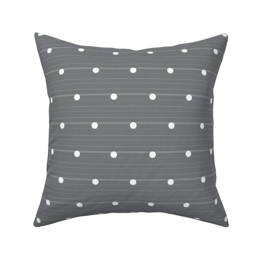 Grey Denim Polka Dots-ch