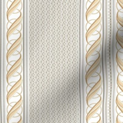 Silver and Gold Border