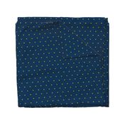 Small Navy Denim Polka Dots