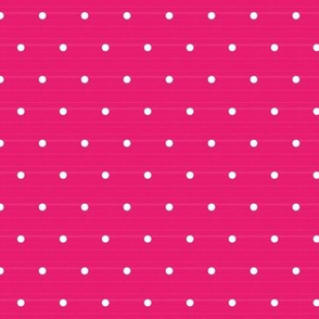 Smal Pink woven Polka Dots