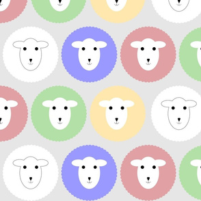 Baaaa in Pastel 