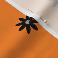 Retro Flowers (orange)