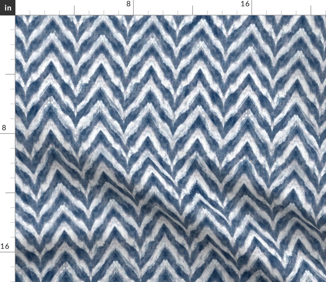 Ultra Chevrons - Indigo