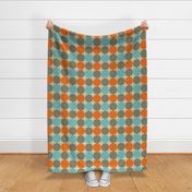 Blue and Orange Dotty