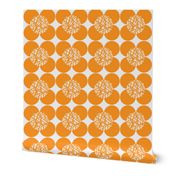 Fifties Flower Orange