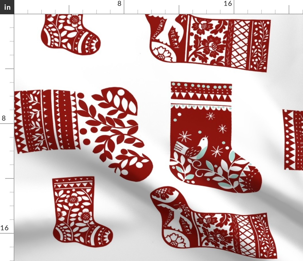 Christmas Stockings - Red