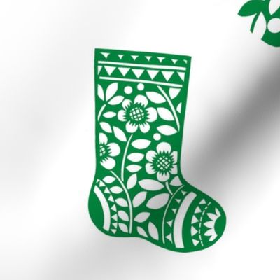 Christmas Stockings - Green