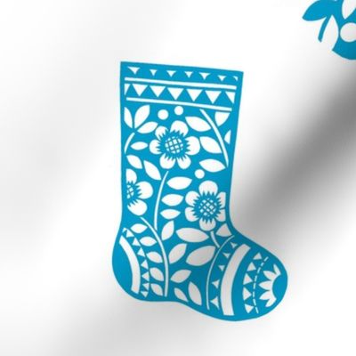 Christmas Stockings - Blue