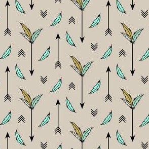 Arrows and Feathers Mint