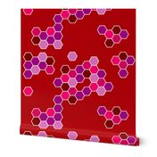 hexagon_brown_purple_pink