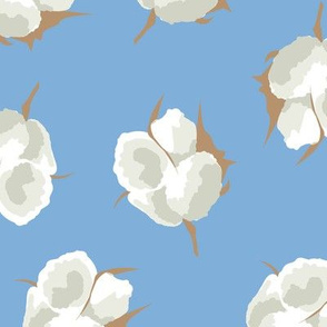 Cotton Blossom Toss in Carolina Blue