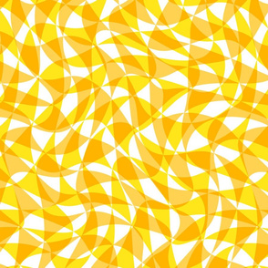 double swirling triangles - dotgold