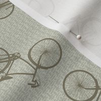 Retro Scattered Bicycle