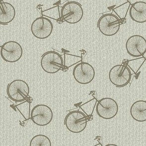 Retro Scattered Bicycle
