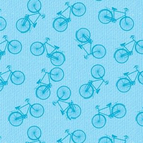 Tiny Scattered Bicycles