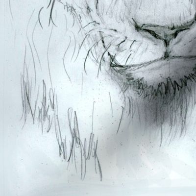 Custom Sized Lion Portrait