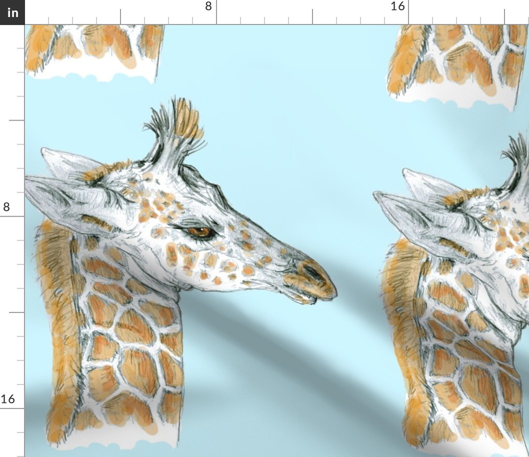 Custom Sized Baby Giraffe