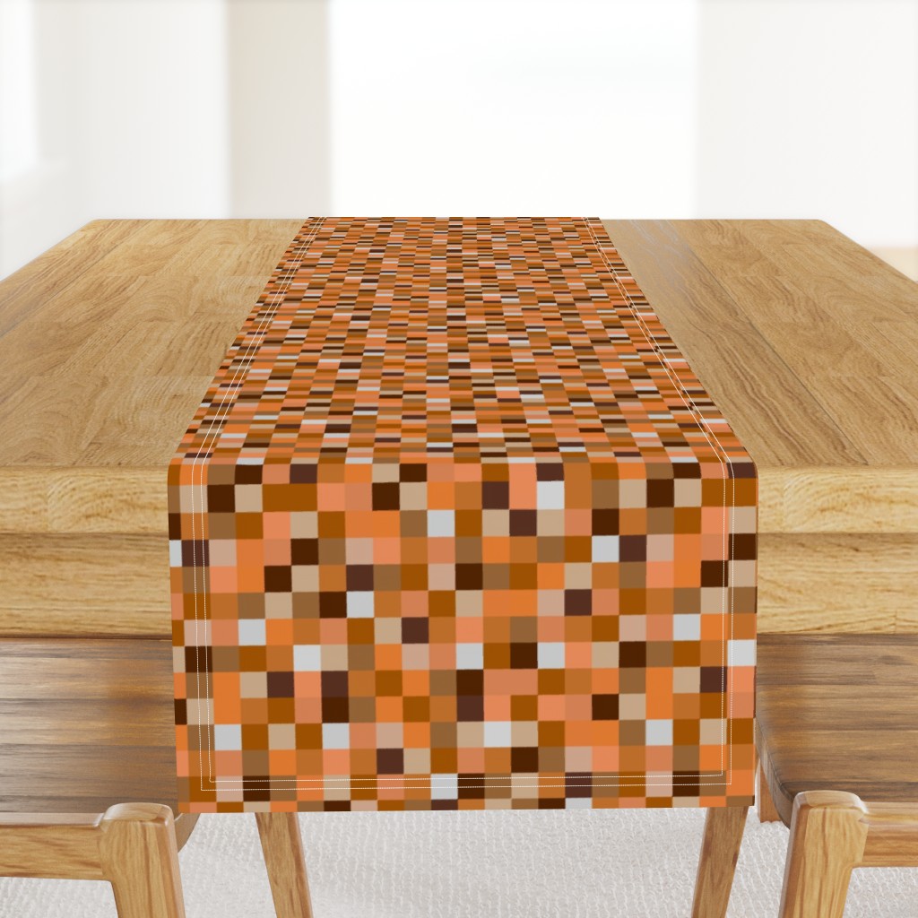 8-bit Pixel Blocks - Orange