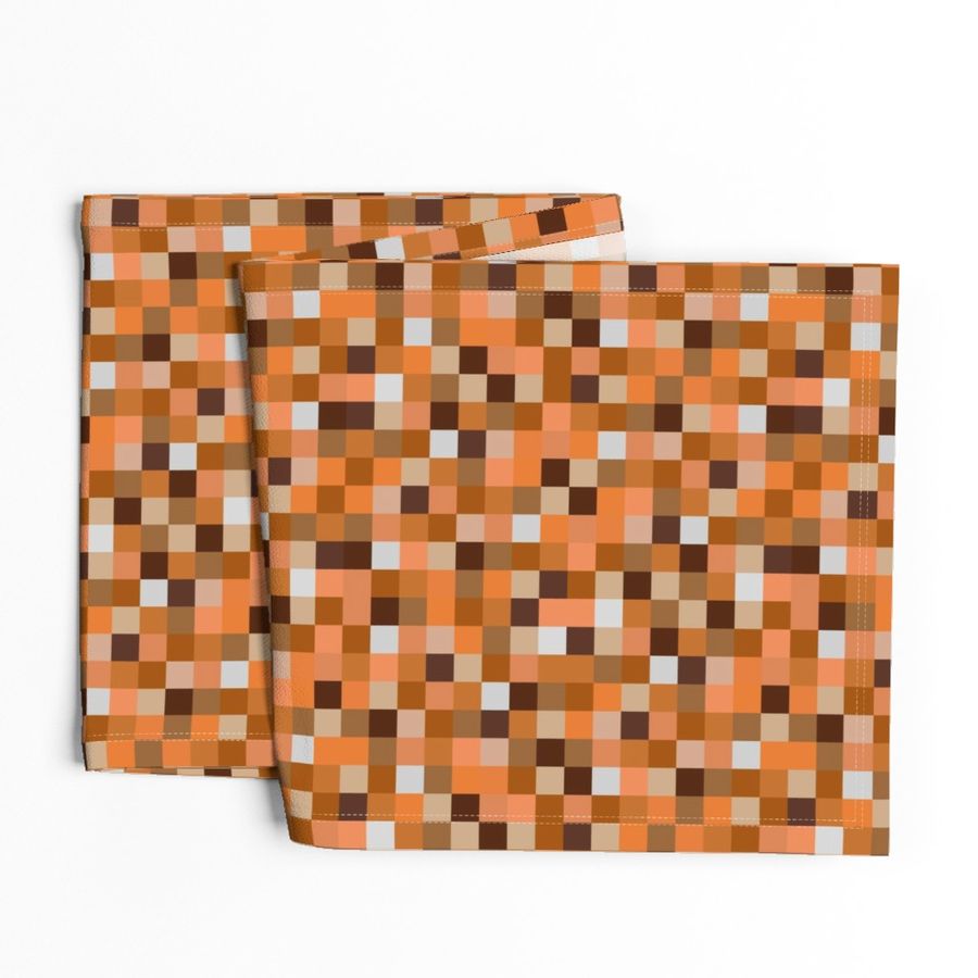 8-bit Pixel Blocks - Orange