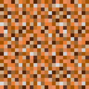 8-bit Pixel Blocks - Orange